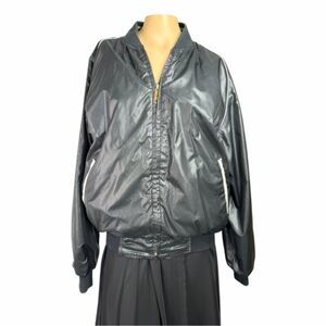 Vintage Outdoor Exchange Reversible Bomber Jacket Gray/Black Size L
